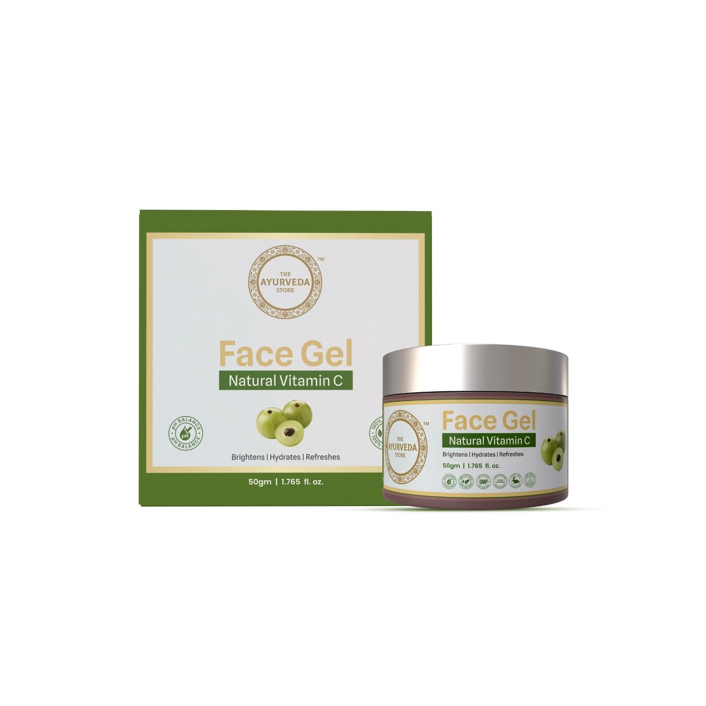 10% Vitamin C Face Gel with Aloe Vera – Brightening & Hydrating Gel