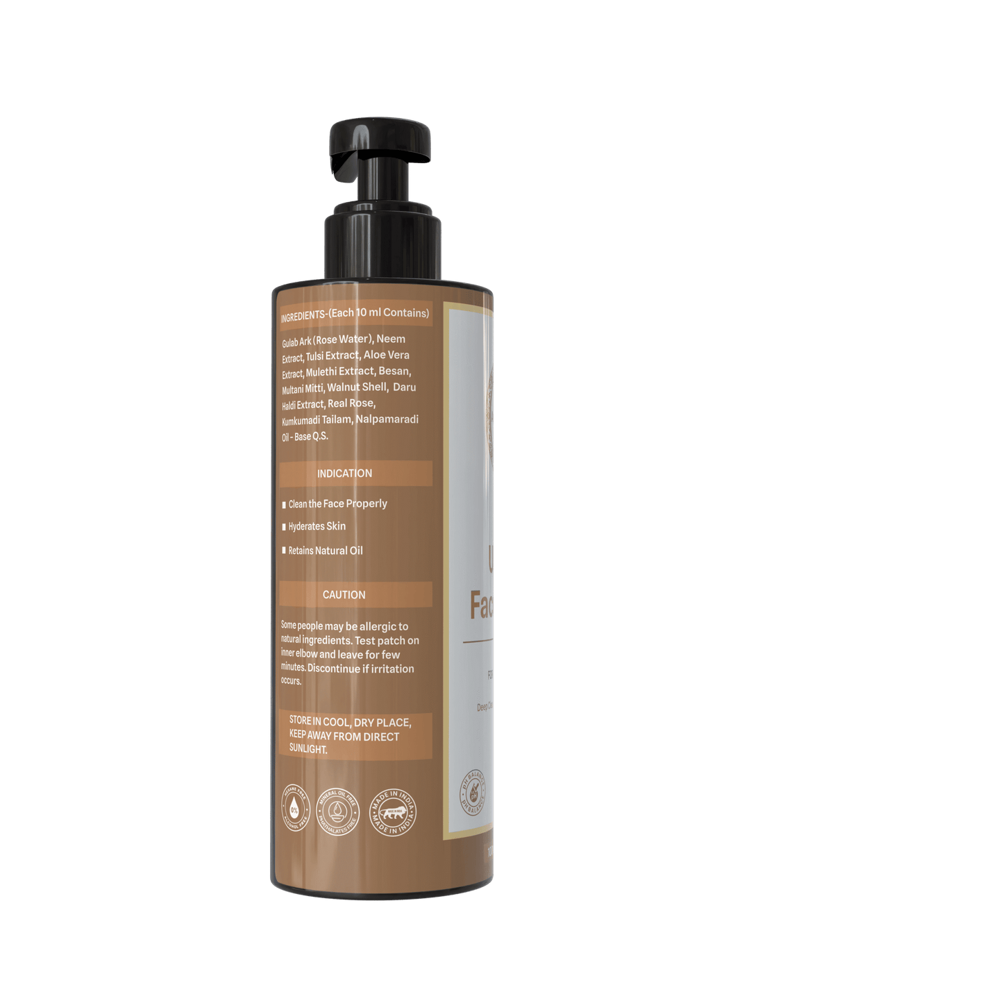 Ubtan Face Wash – Gentle Ayurvedic Cleanser for All Skin Types