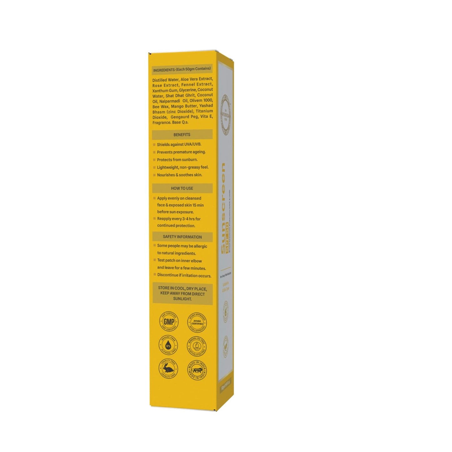 Sunscreen SPF 50 – Broad Spectrum UV Protection for Daily Use